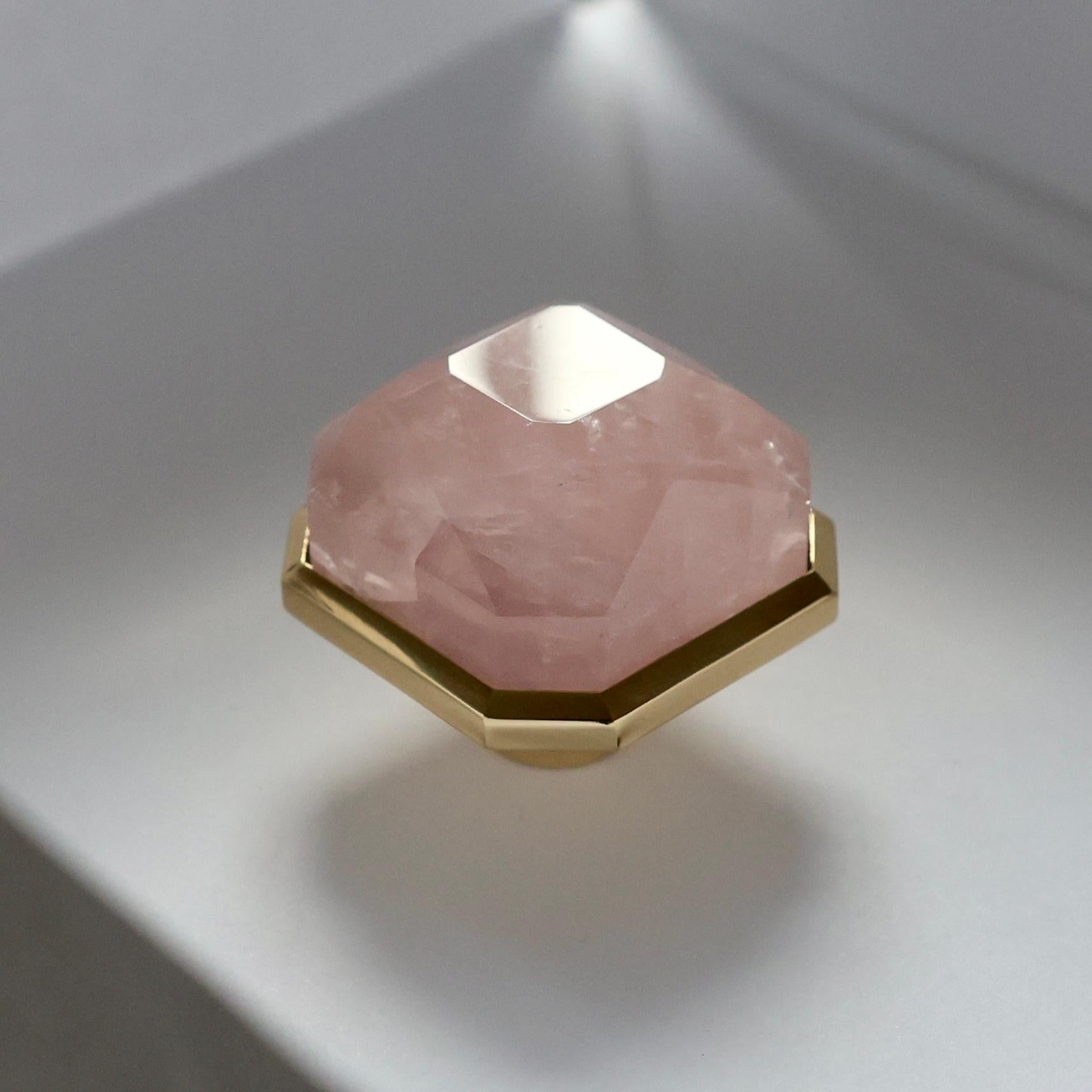 XXIe siècle et contemporain Boutons en cristal de roche DPR By Phoenix  en vente