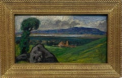 Lacustrine Region of Michoacán Mexico, Lake Pátzcuaro 1938 Mexican Landscape oil
