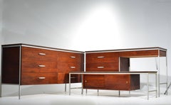 D.R. Bates for Vista of California Walnut and Formica Bedroom Set
