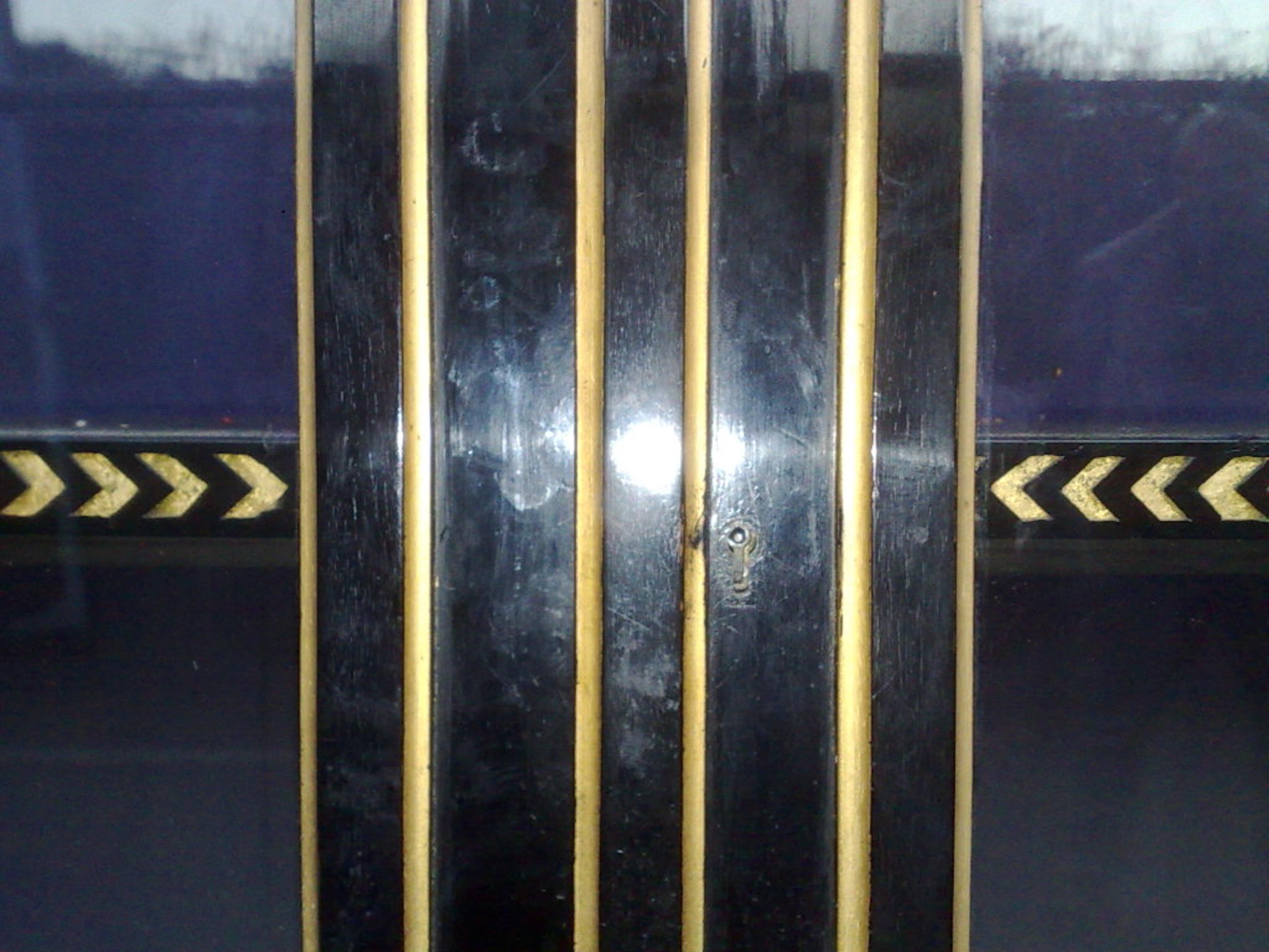 Dr C Dresser Attr. Aesthetic Movement Incised, Gilded & Ebonized Display Cabinet For Sale 5