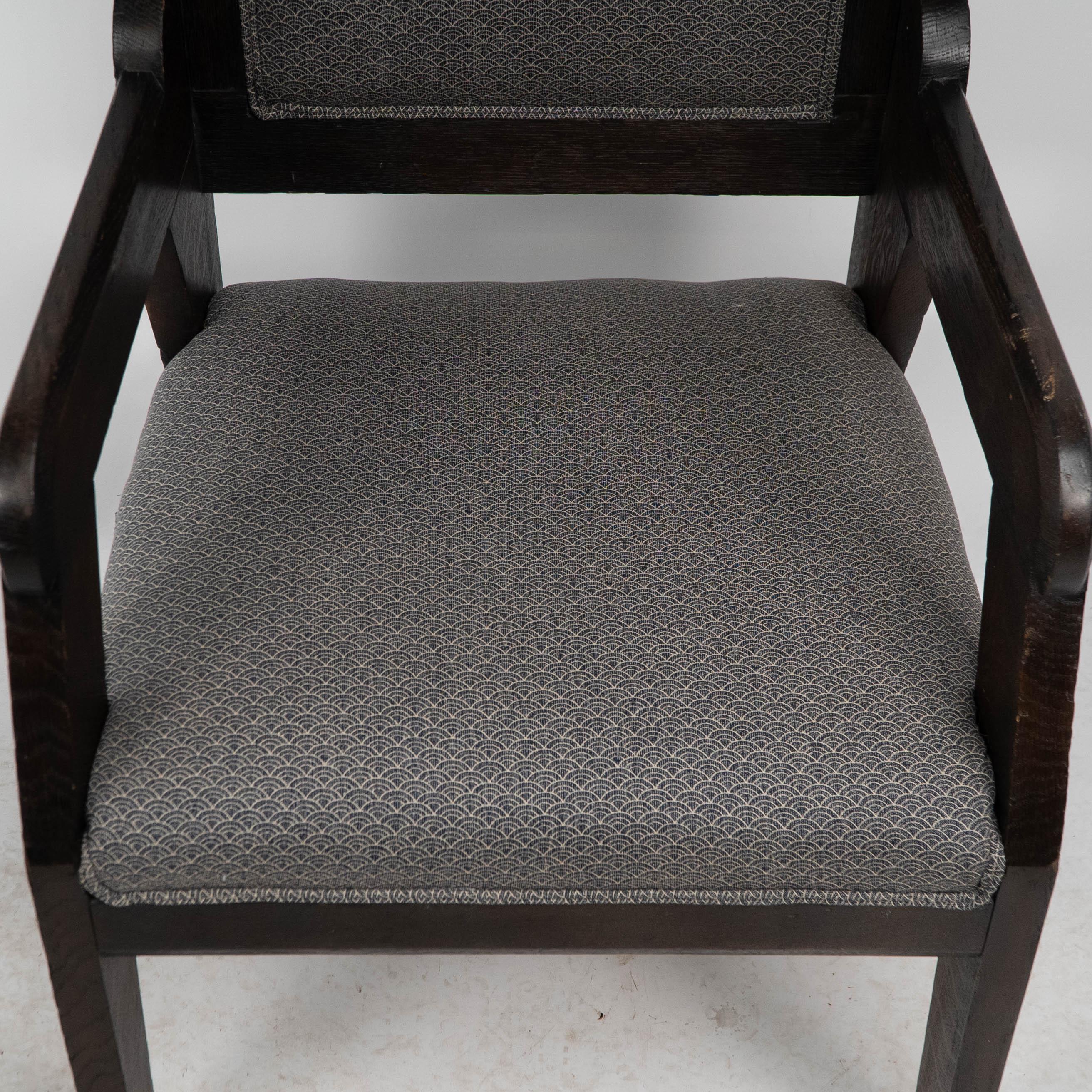 Dr C Dresser estilo de. Un sillón ebonizado de estilo anglojaponés en venta 3