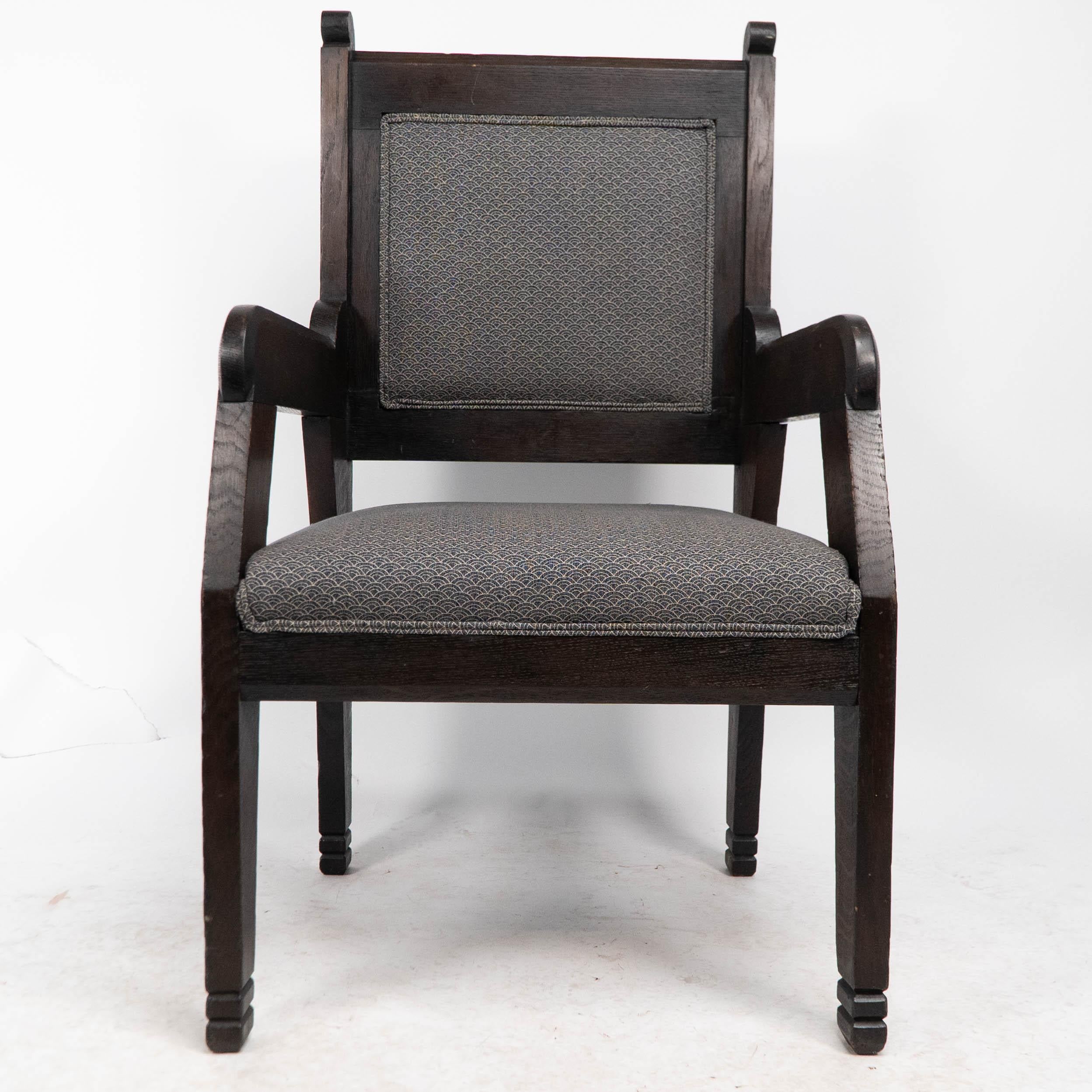 Dr C Dresser estilo de. Un sillón ebonizado de estilo anglojaponés en venta 4