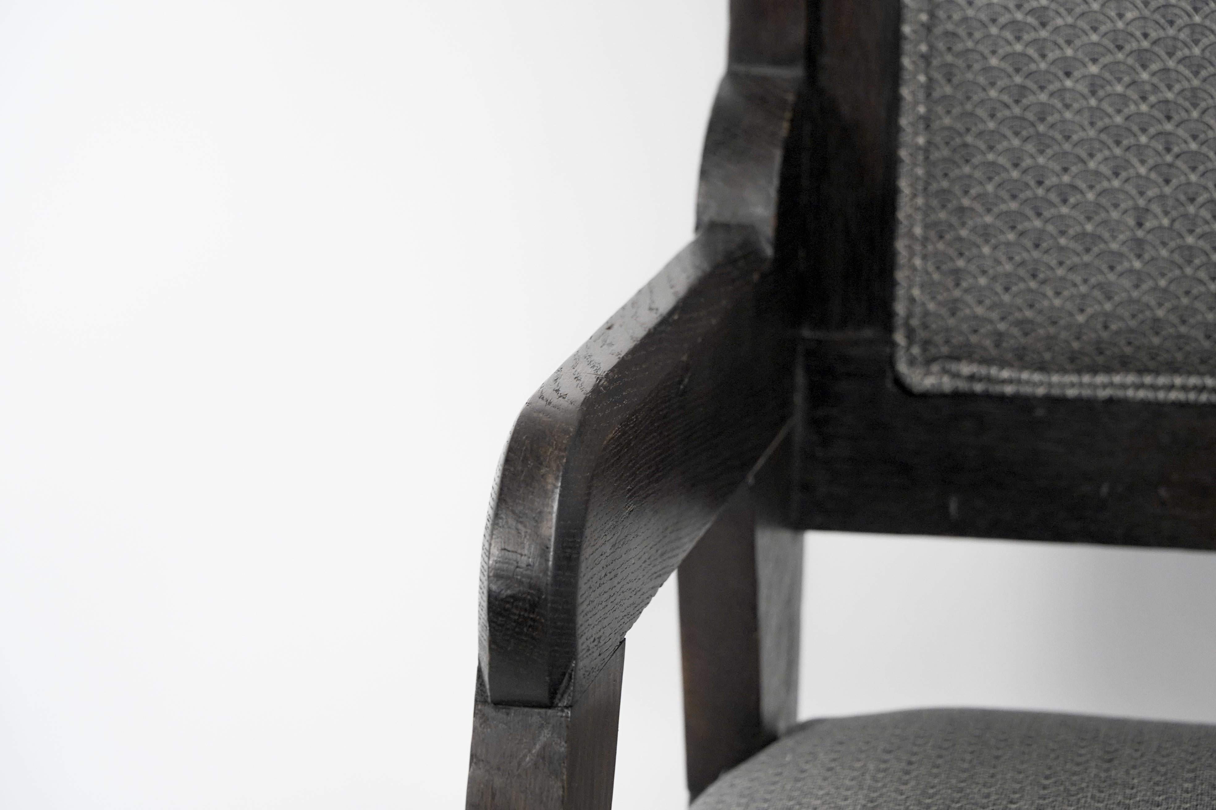 Dr C Dresser estilo de. Un sillón ebonizado de estilo anglojaponés en venta 7
