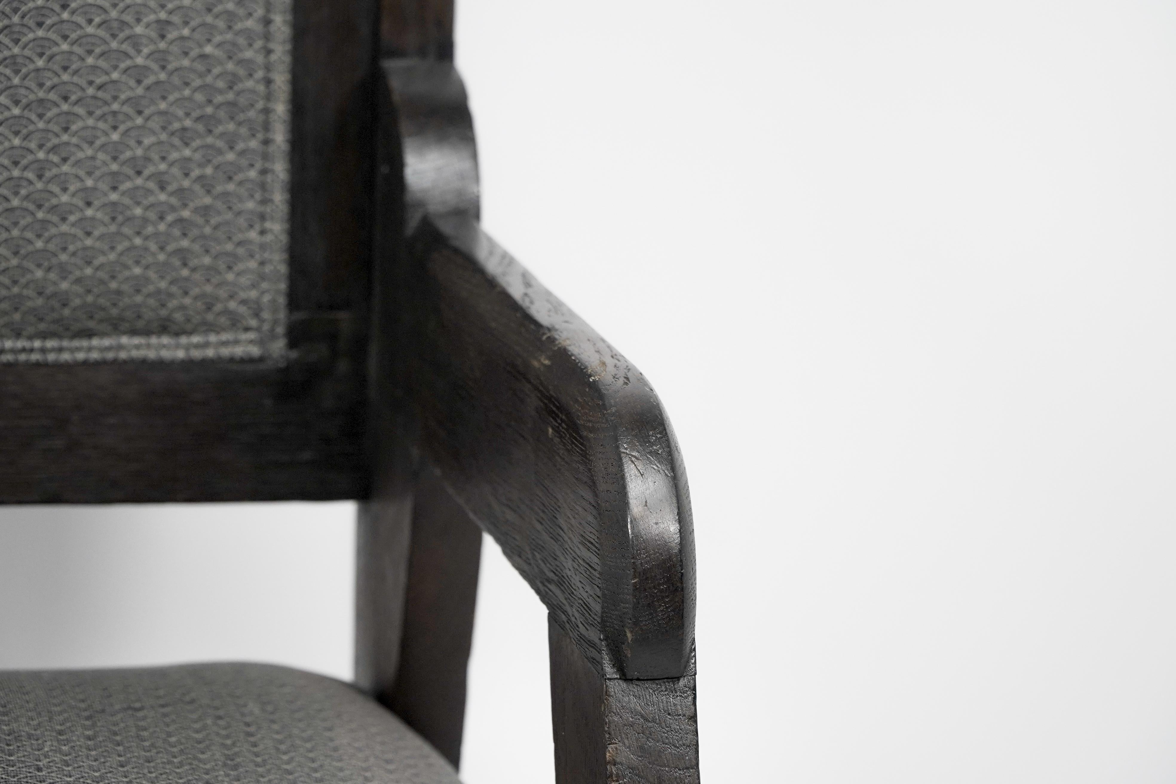 Dr C Dresser estilo de. Un sillón ebonizado de estilo anglojaponés en venta 8