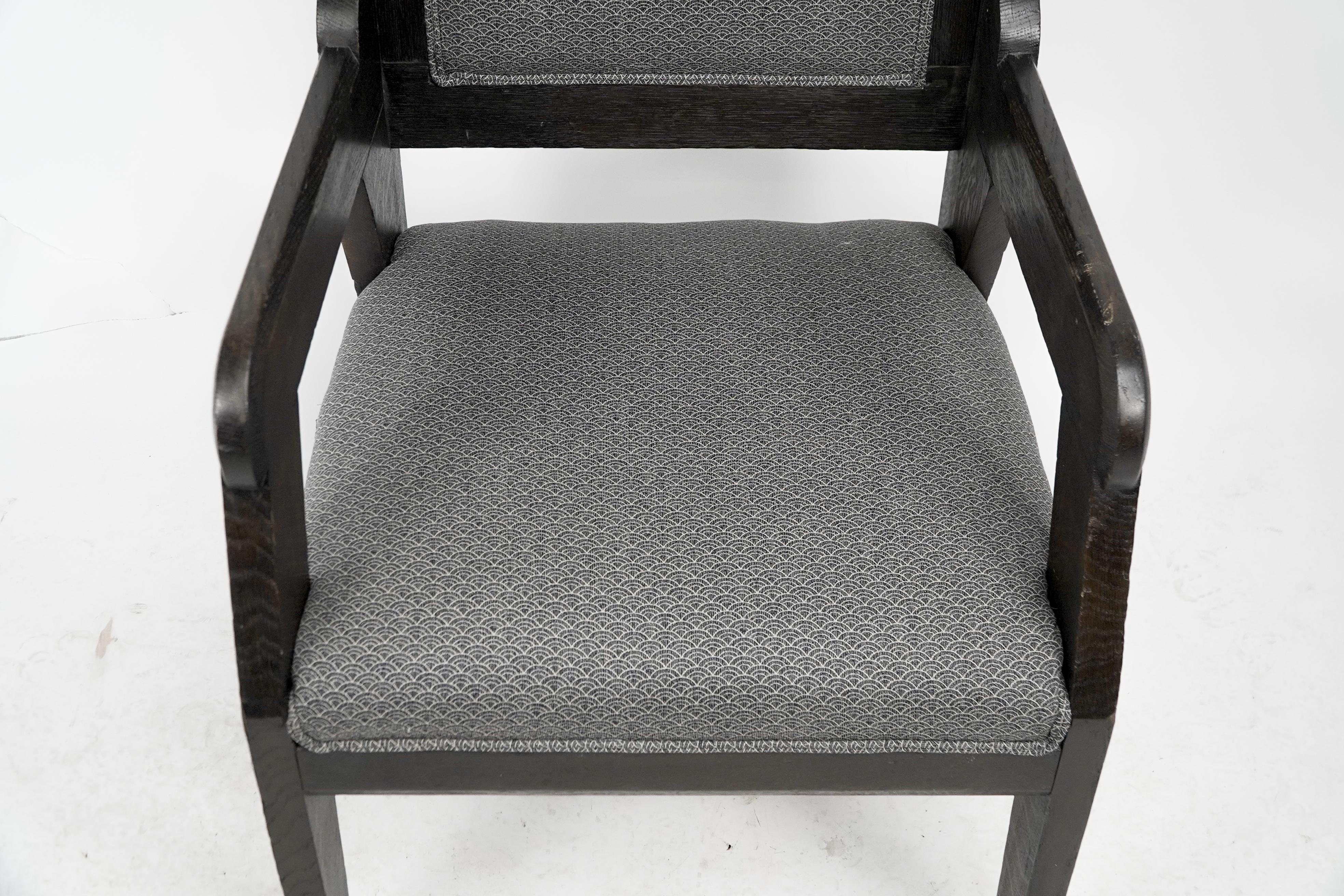 Dr C Dresser estilo de. Un sillón ebonizado de estilo anglojaponés en venta 10