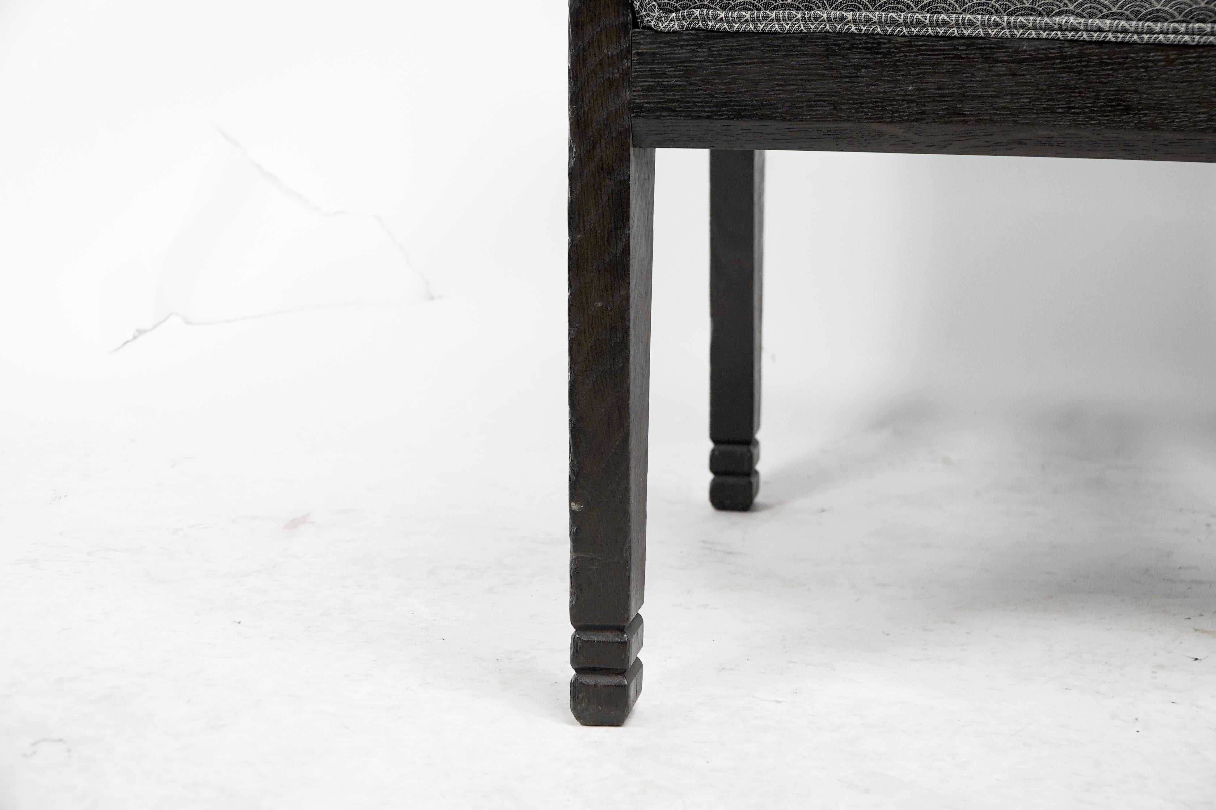 Dr C Dresser estilo de. Un sillón ebonizado de estilo anglojaponés en venta 12