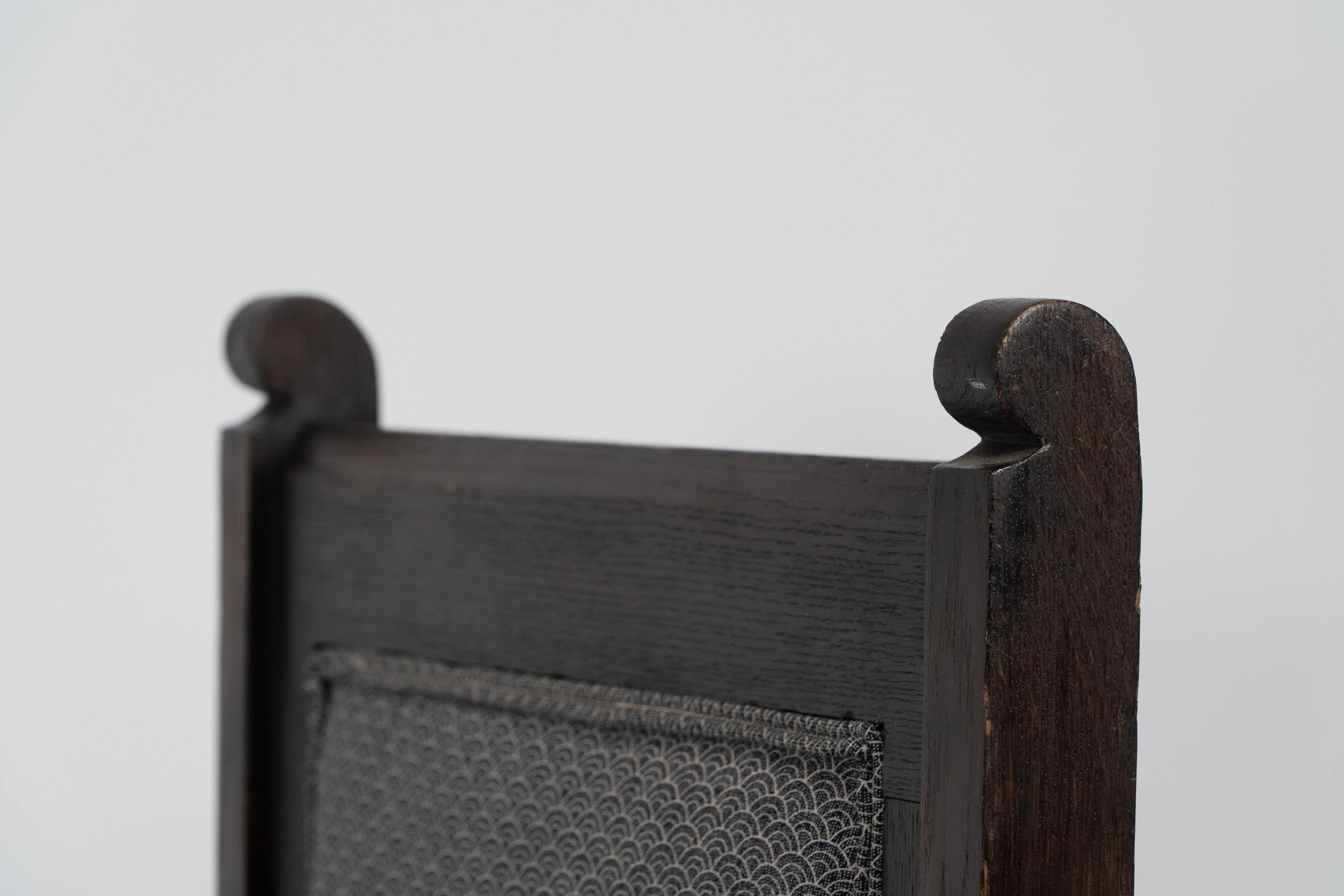 Dr C Dresser estilo de. Un sillón ebonizado de estilo anglojaponés en venta 1