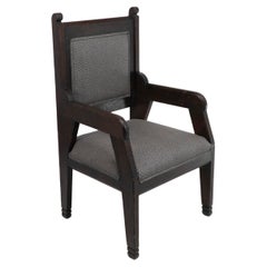 A.I.C.C. style de. Un fauteuil ébénisé de style anglo-japonais