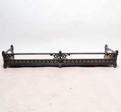 Dr Christopher Dresser for Coalbrookdale. An Aesthetic Movement cast iron fender