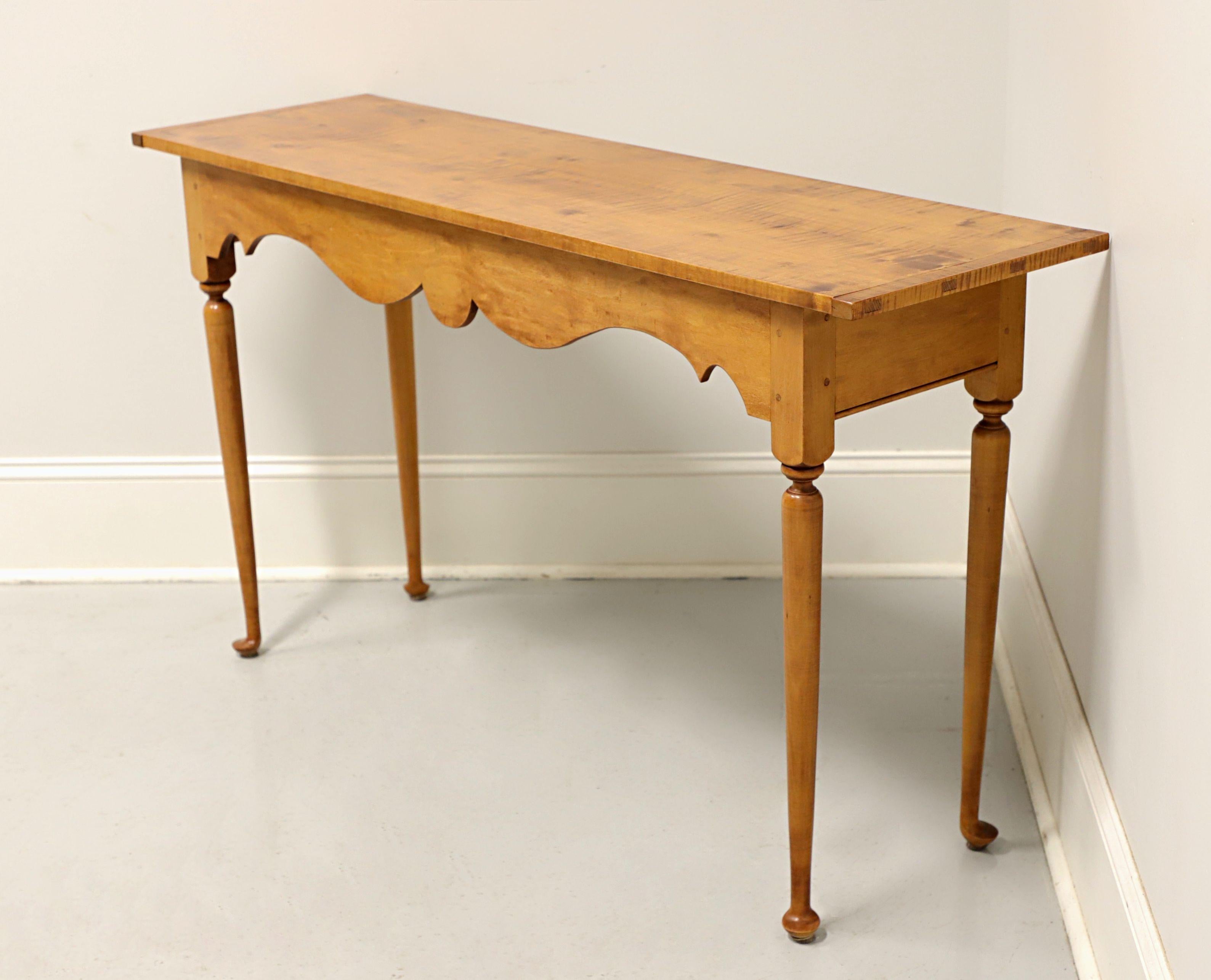 dr dimes tiger maple table