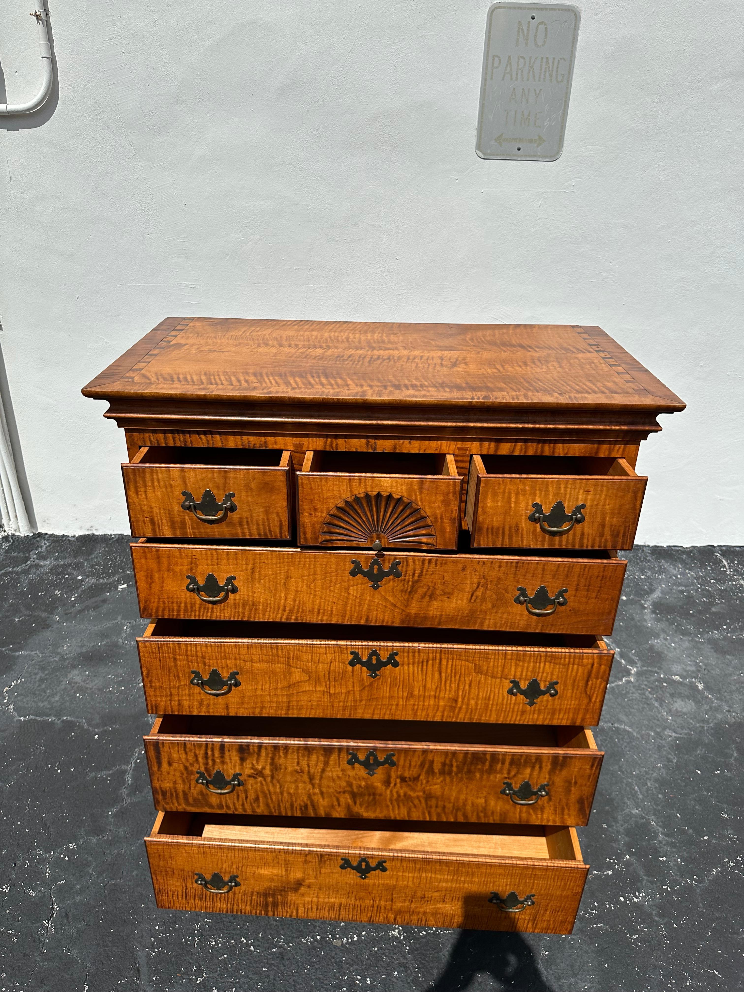 D.R. Dimes Maple Tall chest of drawers 2
