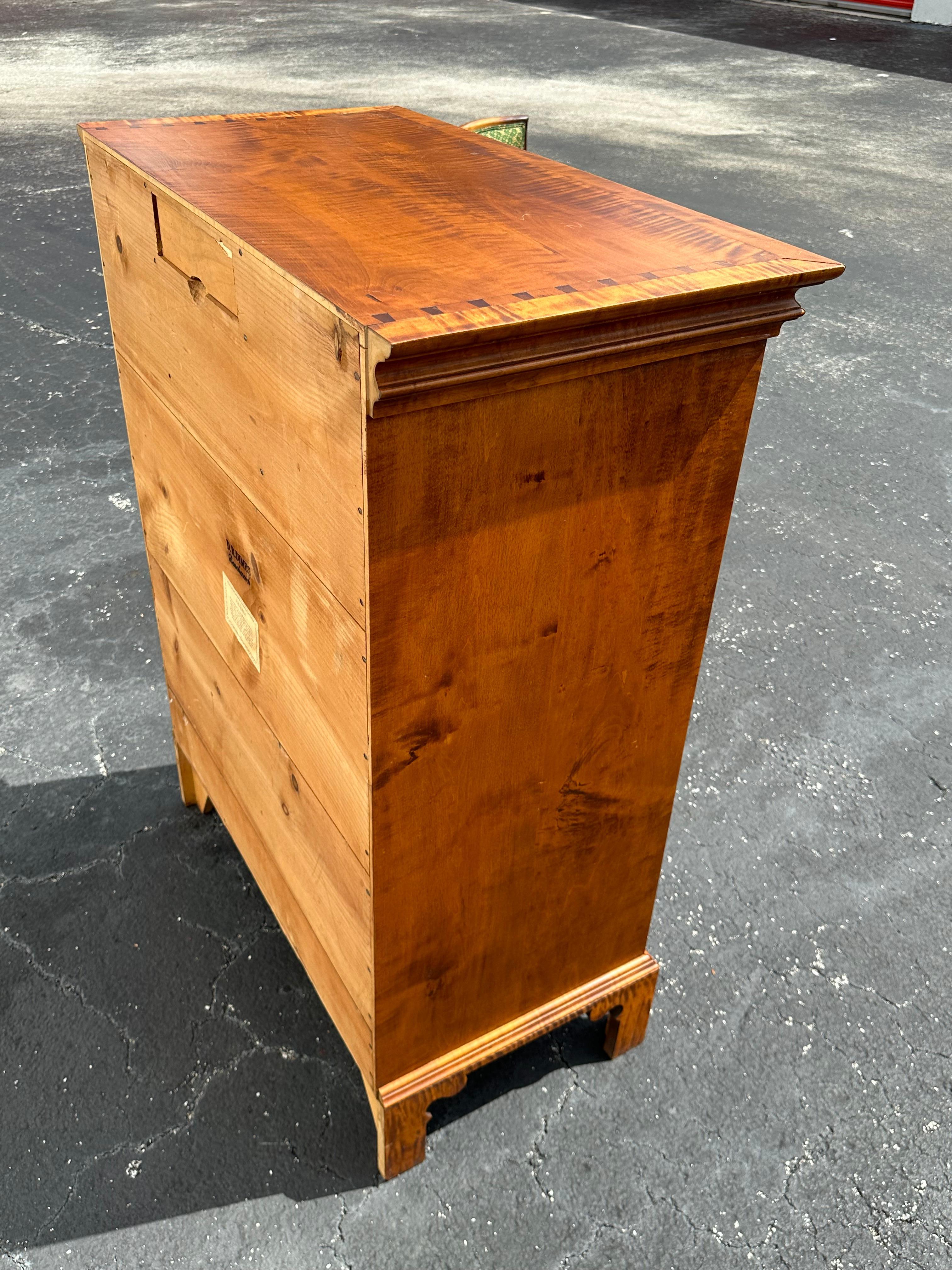 D.R. Dimes Maple Tall chest of drawers 3
