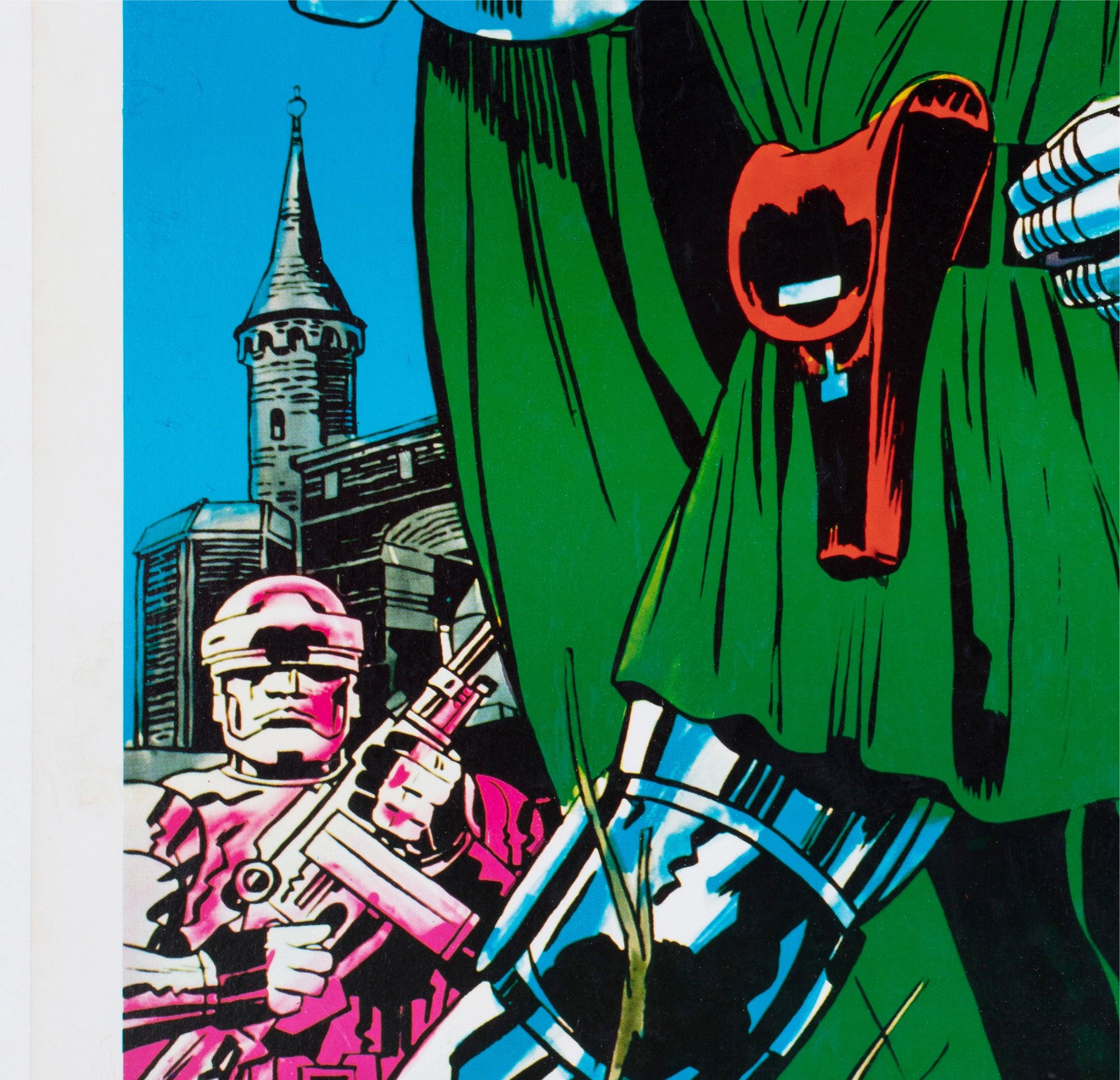 20th Century Dr Doom 1970 Marvel Poster, Jack Kirby For Sale