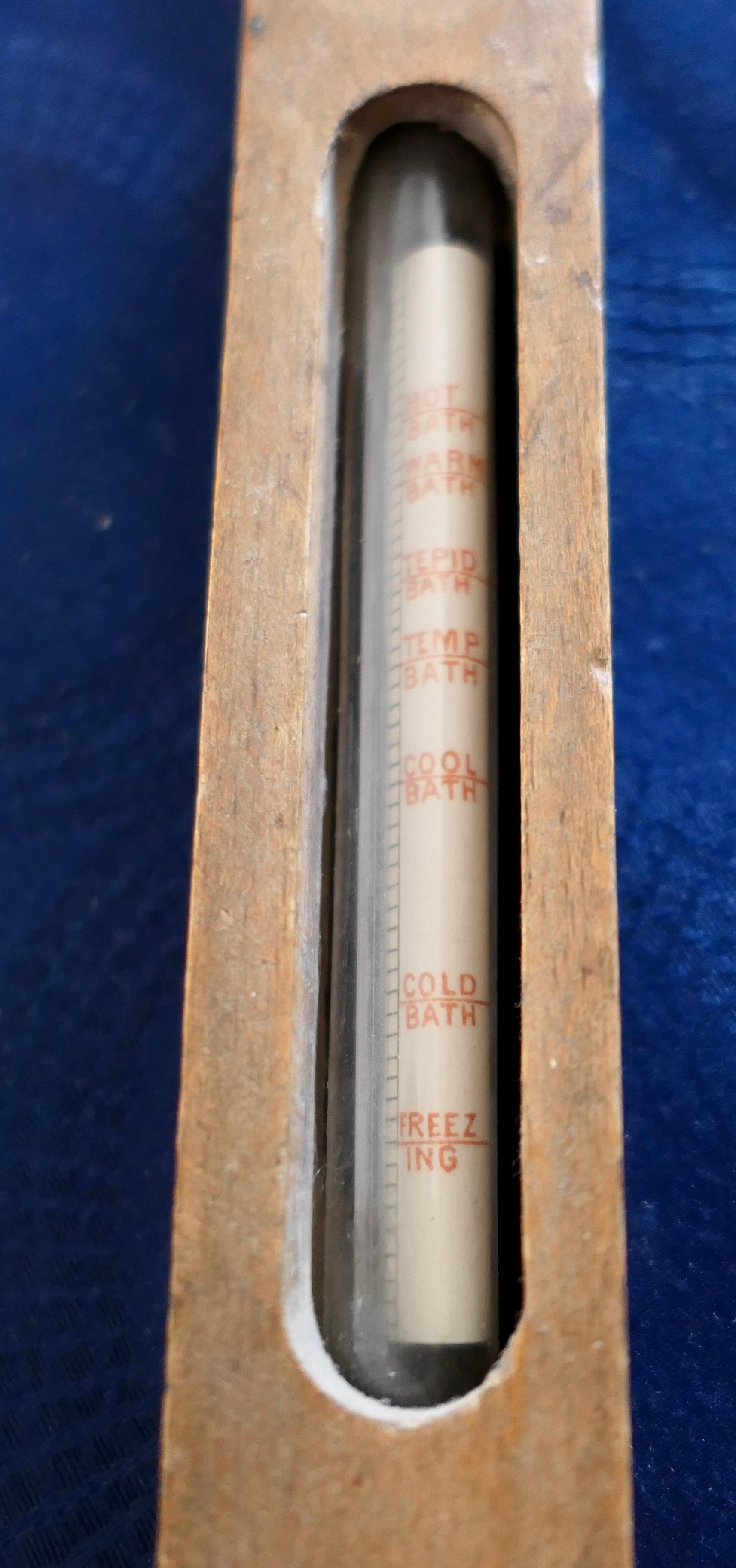 thermomètre de Bath Spécifications de Dr Forbes     Bon état - En vente à Chillerton, Isle of Wight