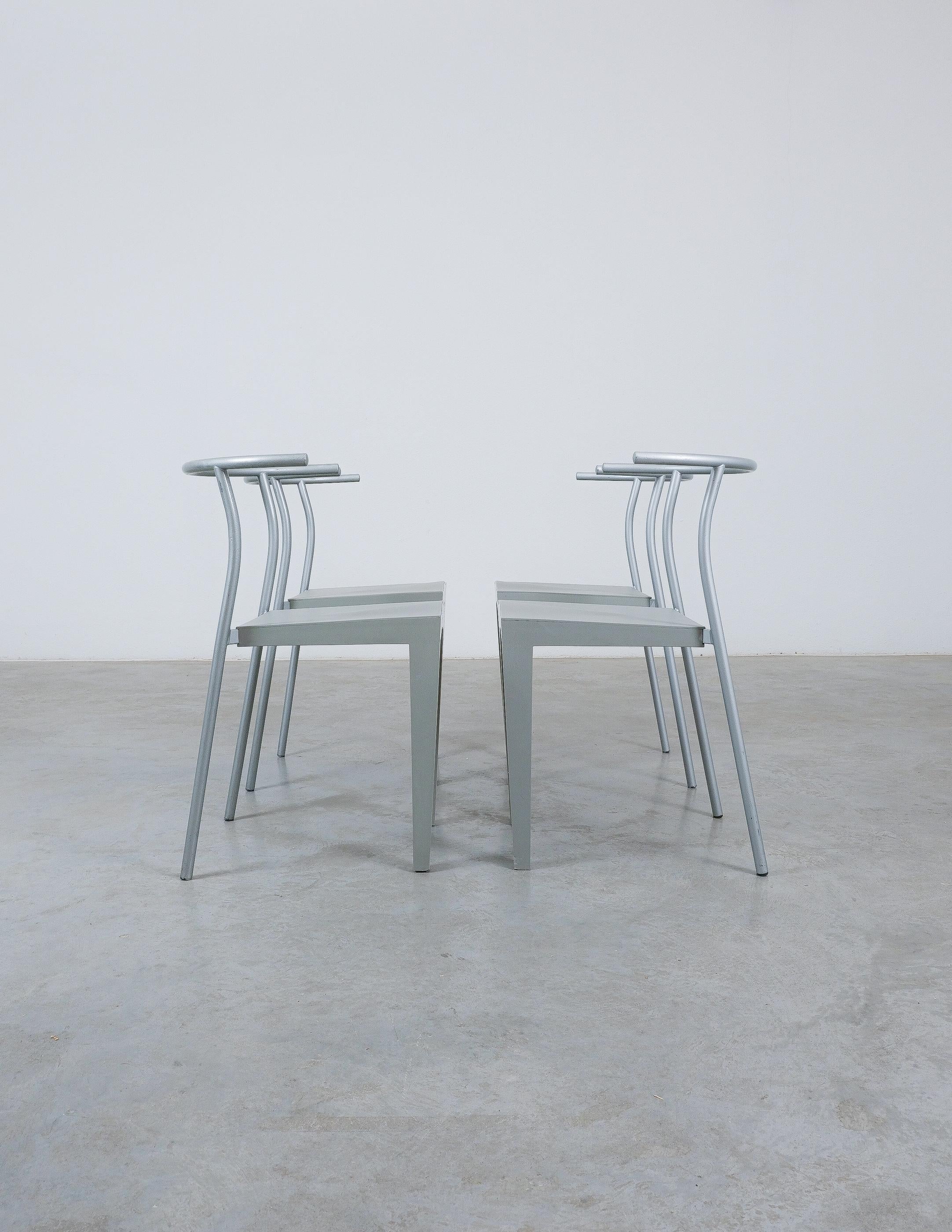 Dr Glob Stühle Philippe Starck Grau Kartell, Italien, 1990 im Angebot 4