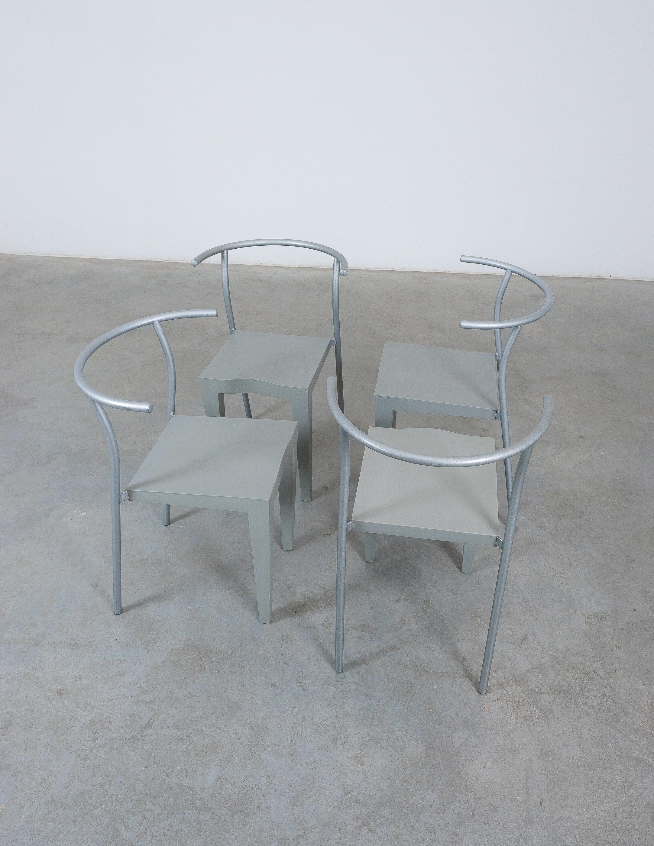 Dr Glob Stühle Philippe Starck Grau Kartell, Italien, 1990 im Angebot 5