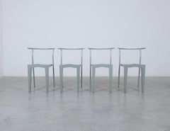 Dr Glob Chairs Philippe Starck Grey Kartell, Italy, 1990