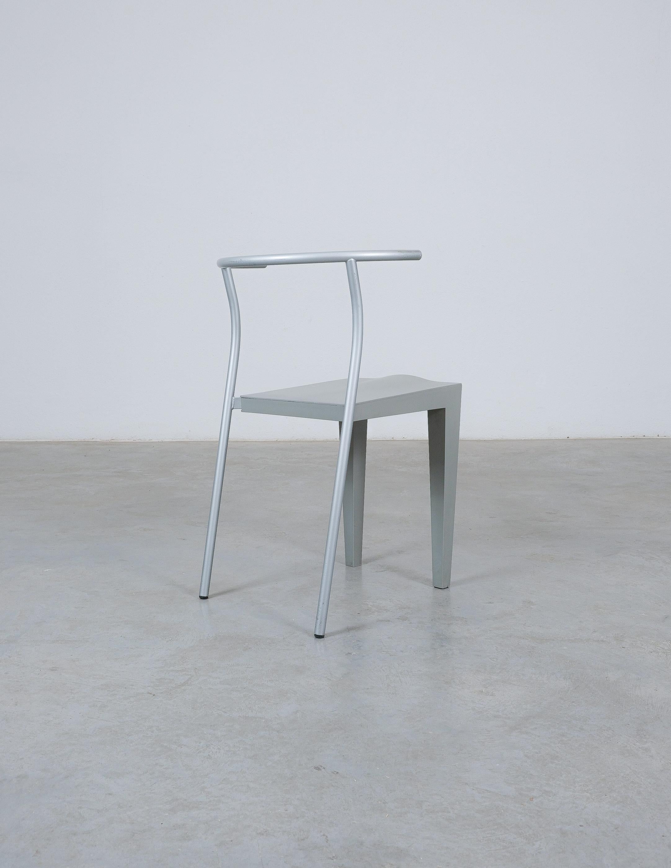 Dr Glob Stühle Philippe Starck Grau Kartell, Italien, 1990 im Zustand „Gut“ im Angebot in Vienna, AT