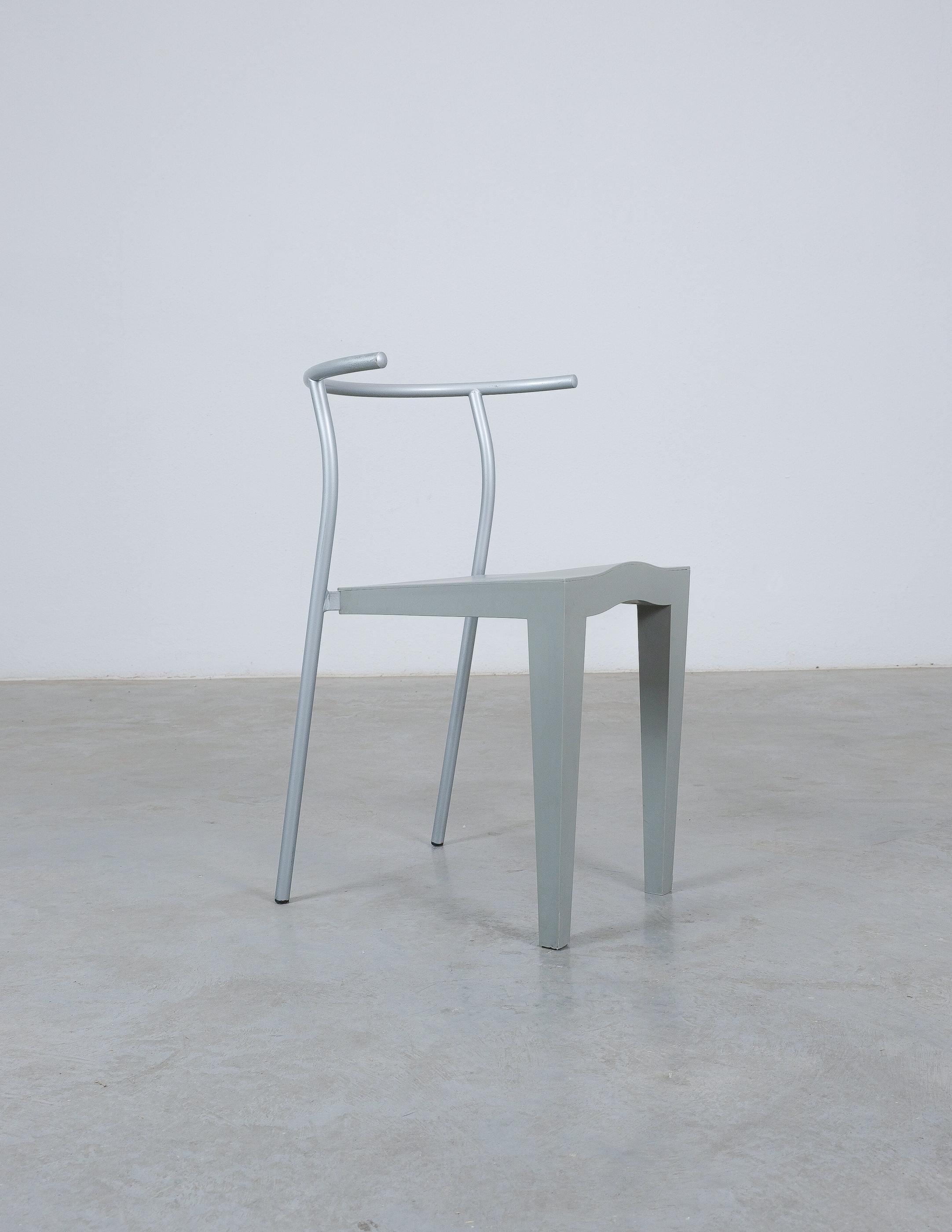 Dr Glob Stühle Philippe Starck Grau Kartell, Italien, 1990 im Angebot 1