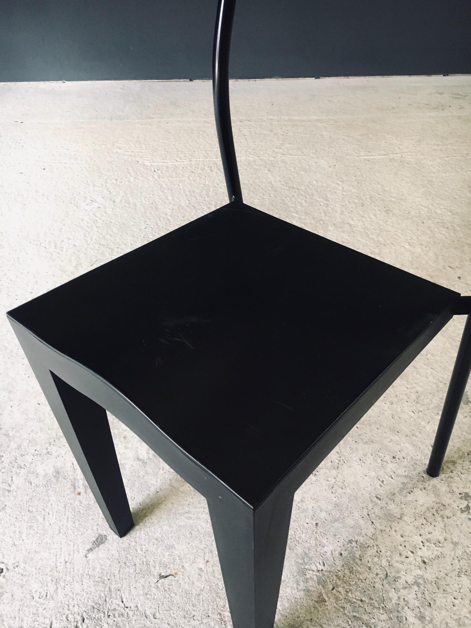 Dr. Glob Dining Chair Set by Philippe Starck for Kartell, Italy 1980's en vente 6