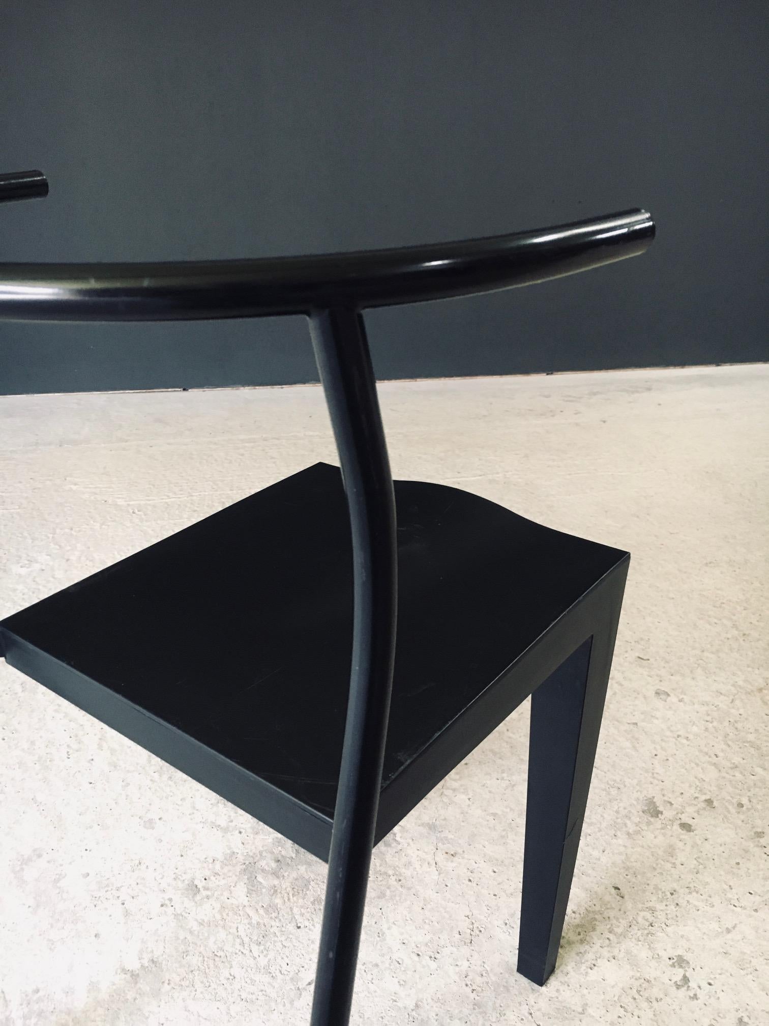 Dr. Glob Dining Chair Set by Philippe Starck for Kartell, Italy 1980's en vente 11