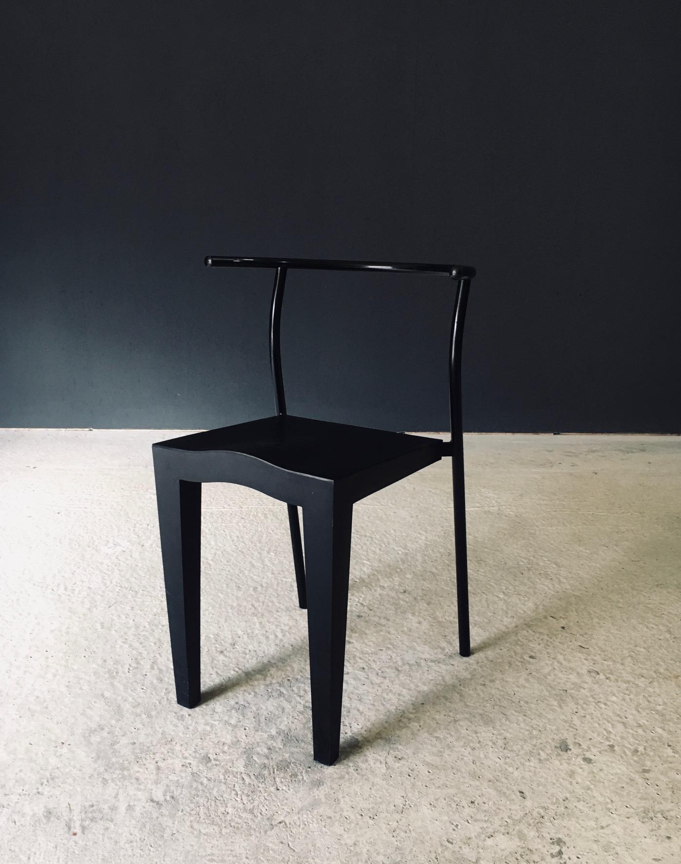 Dr. Glob Dining Chair Set by Philippe Starck for Kartell, Italy 1980's en vente 2