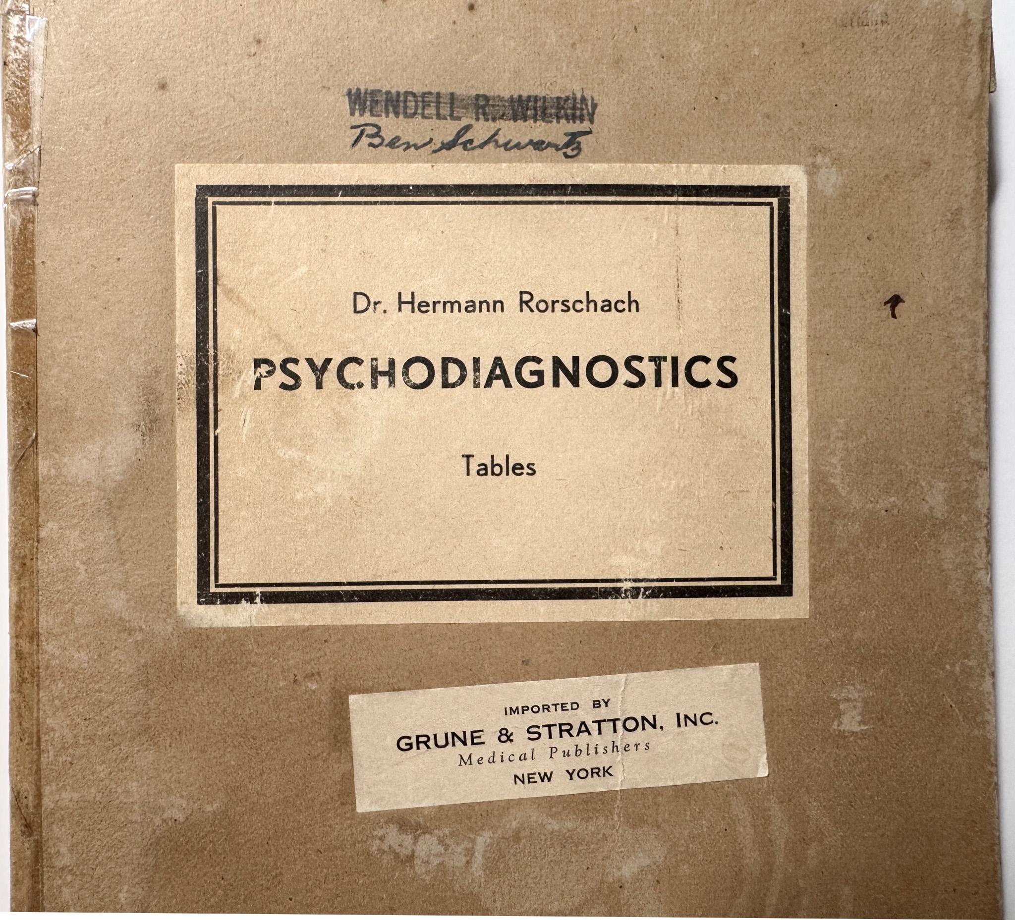 Hermann Rorschach Psychodiagnostics (première édition) en vente 4