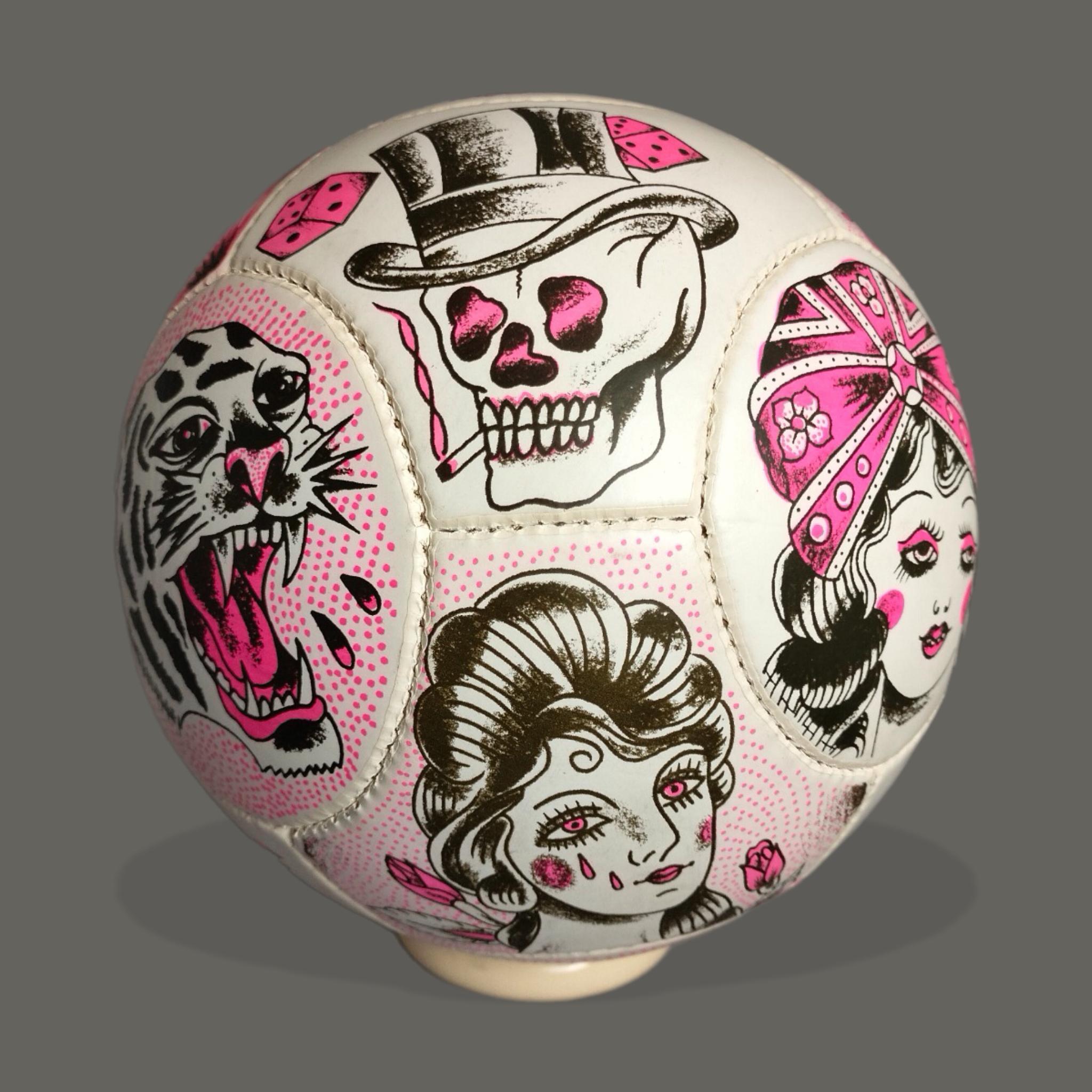 Dr. Lakra Silkscreen Soccer Ball. Edition of 100 Pieces 2