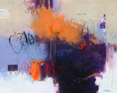 Mysteries in the Mist - Mohammad Ali Bhatti, Mixed Media on Canvas, Abstract art