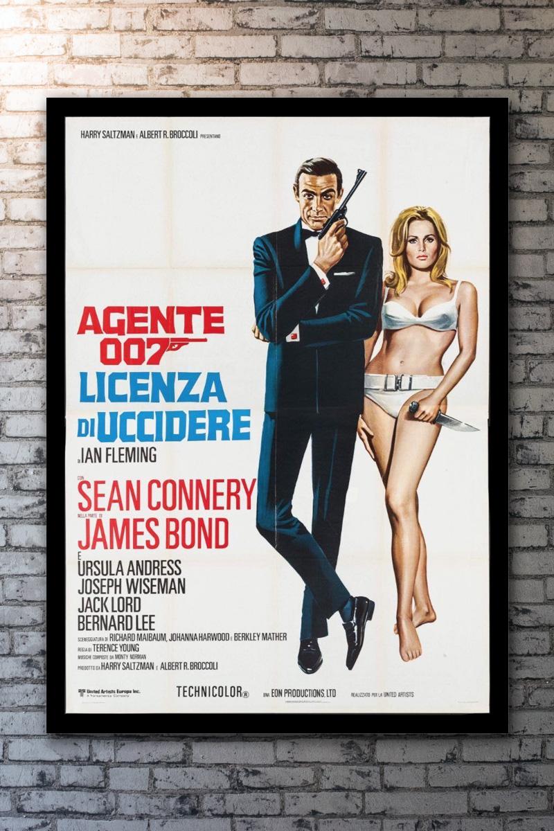 Italian Dr. No '1970s' Poster For Sale