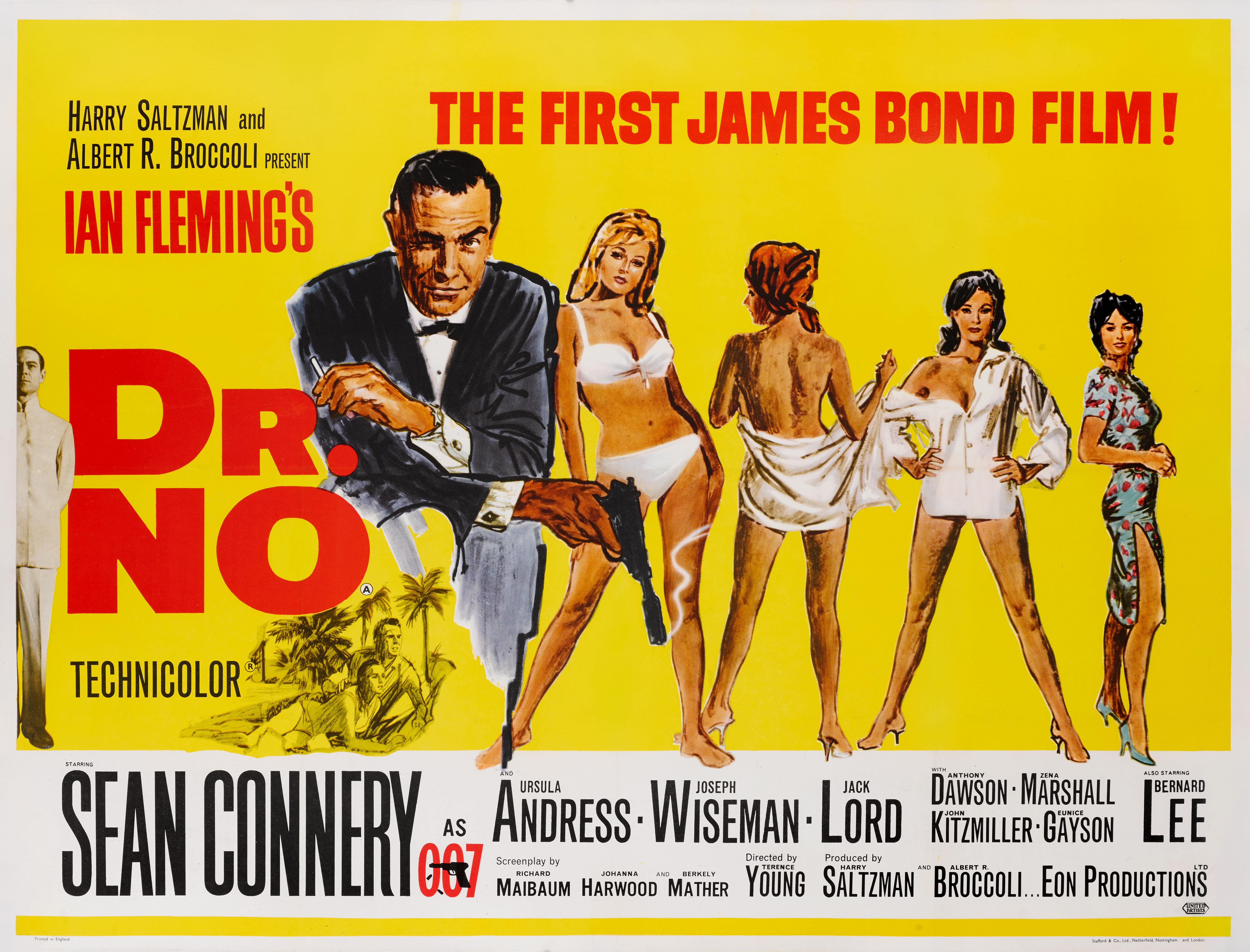 Various Sizes DOCTOR NO JAMES BOND Movie Poster 