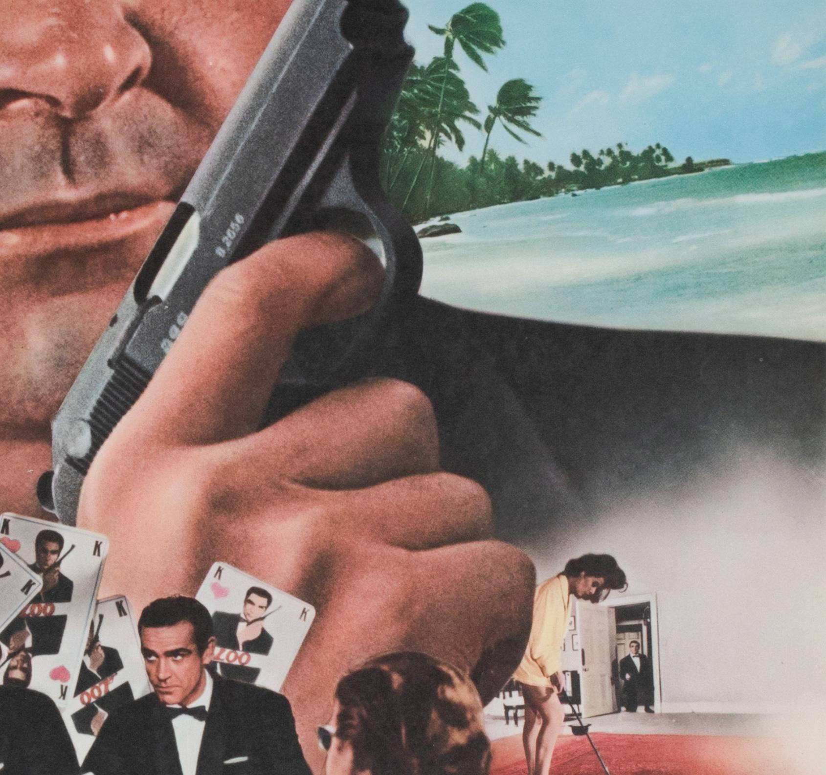 Carta DR NO R1972 Poster cinematografico giapponese B2 in vendita