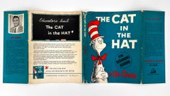 Dr. Seuss, The Cat in the Hat - FIRST EDITION - dust jacket & signed card