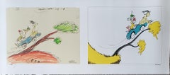 Used DR SUESS 'You May Like Them in A Tree! Diptych