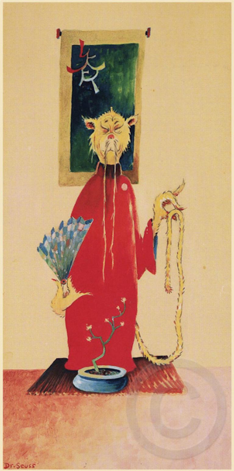 Dr. Seuss (Theodore Geisel) - Wisdom of the Orient Cat (Deluxe edition ...