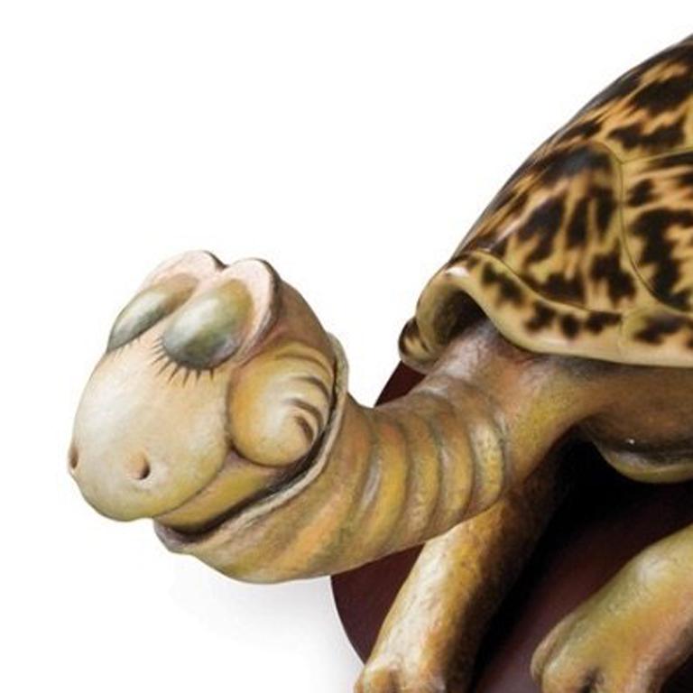 Dr. Seuss, Turtle-Necked Sea Turtle  - Sculpture by Dr. Seuss (Theodore Geisel)