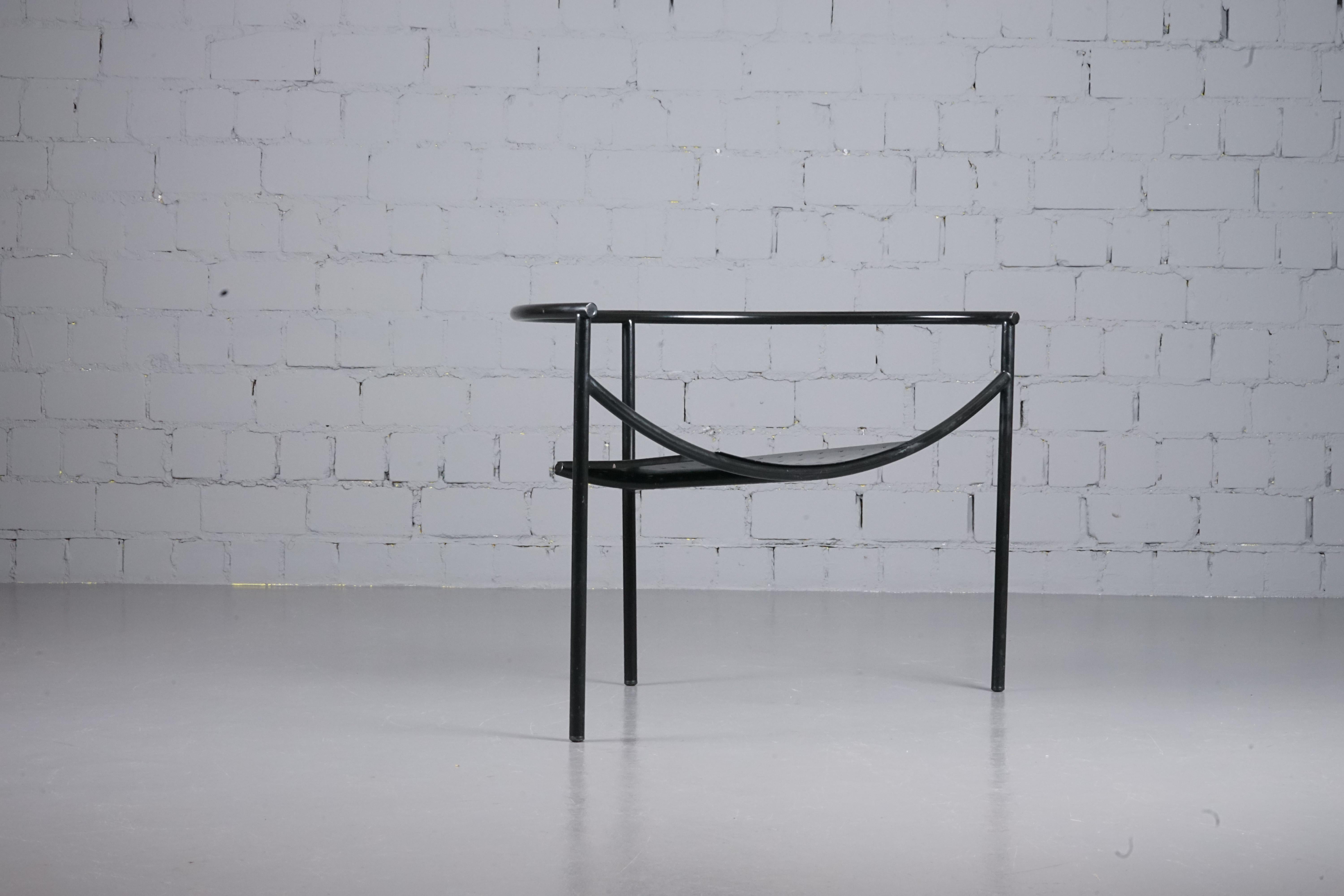 Powder-Coated Dr. Sonderbar Postmodern Chair by Philippe Starck 1st Edition For Sale