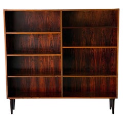 Bibliothèque ouverte « Open Bookcase » en bois de palissandre DR Viby J, danoise vintage des années 1970