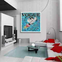 Astro boy Vogue, Painting, Acrylic on Canvas
