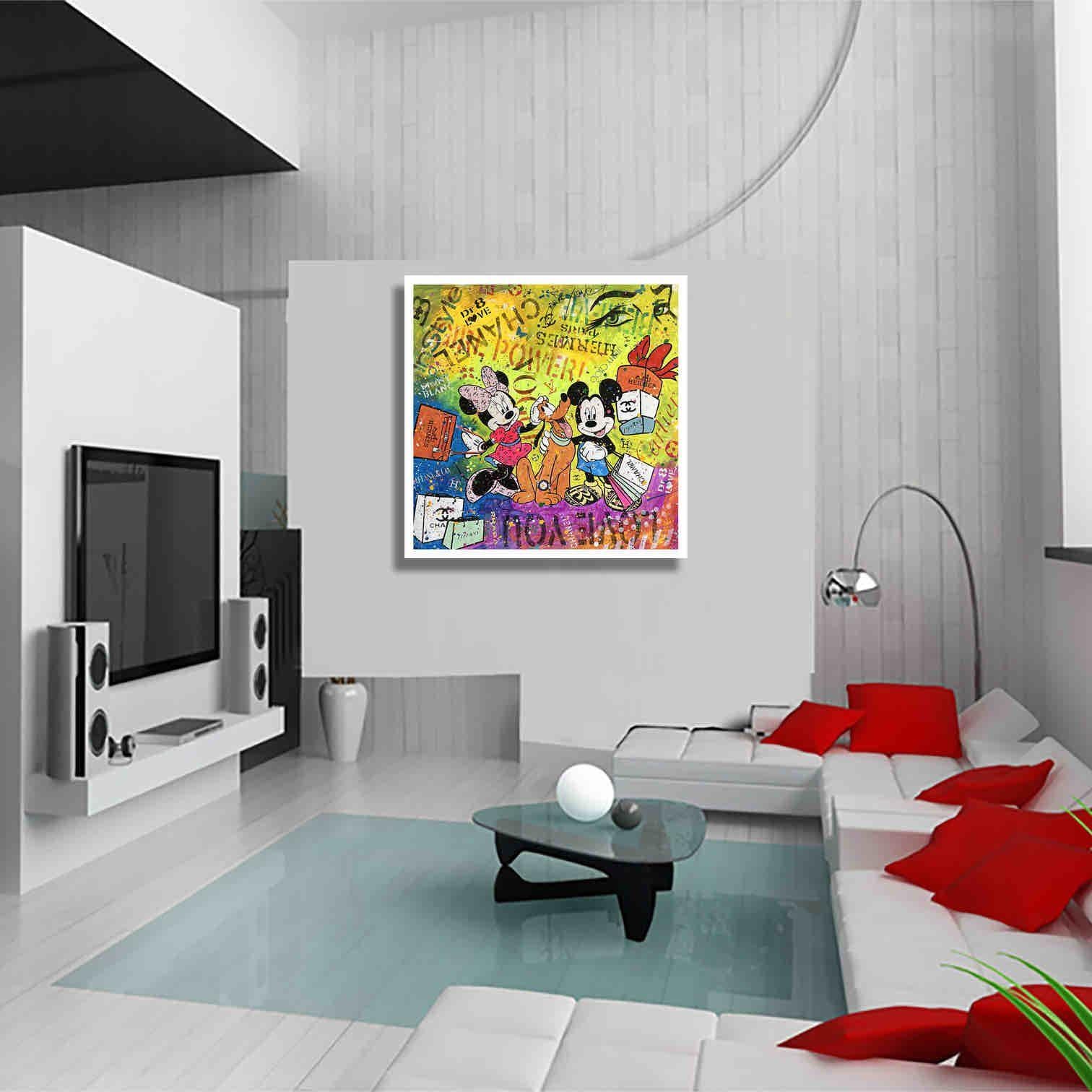 Best Friends, Gemälde, Acryl auf Leinwand im Angebot 2