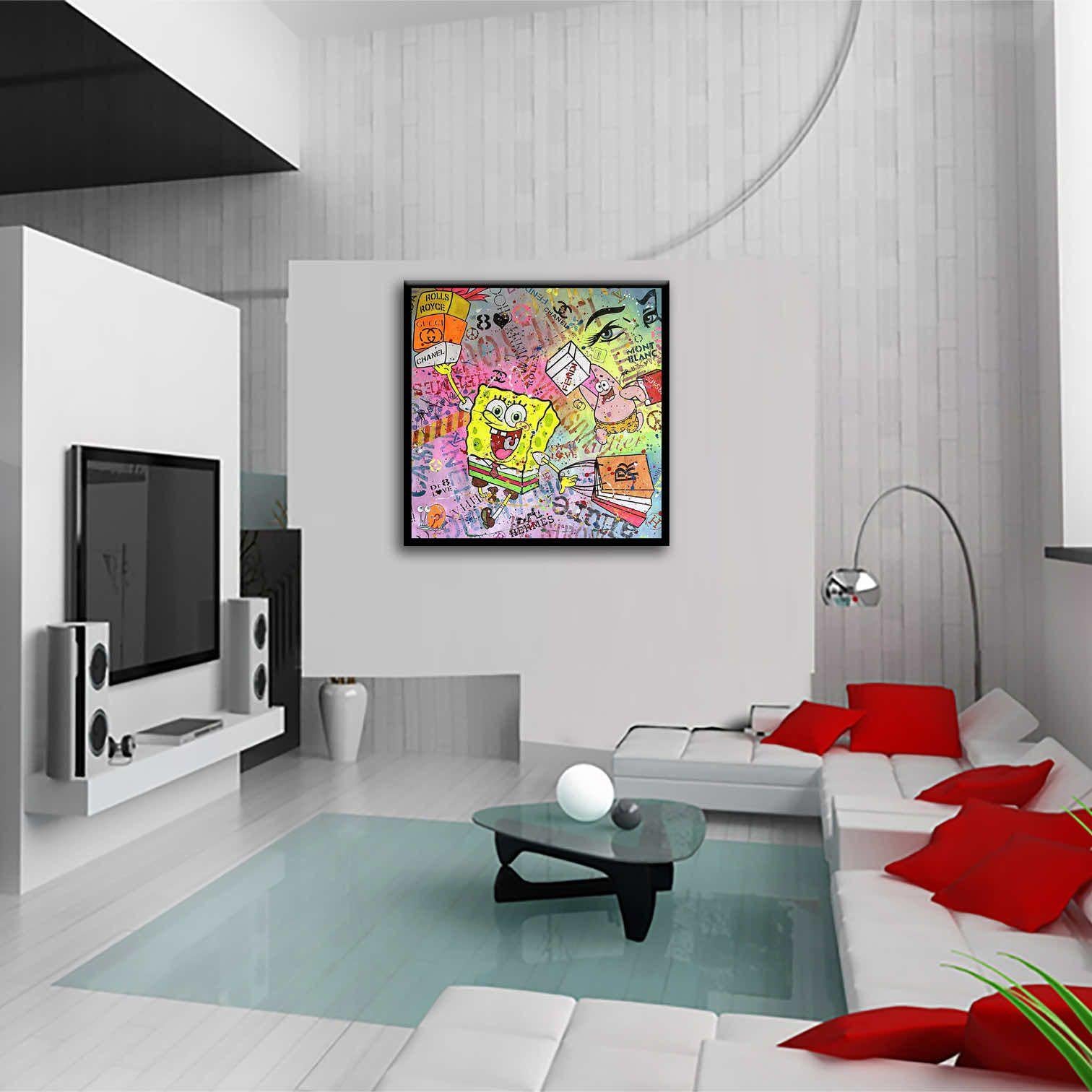 IâEm ready, Gemälde, Acryl auf Leinwand (Pop-Art), Painting, von DR8 LOVE