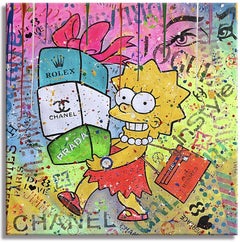 Little Big Gift, Painting, Acrylic on Canvas