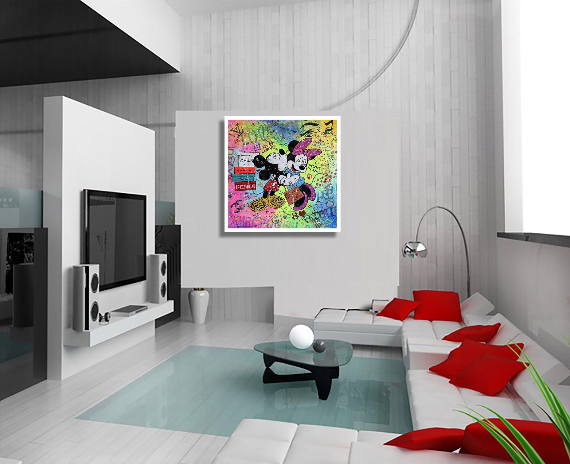 Amar más, Pintura, Acrílico sobre lienzo - Painting Arte pop de DR8 LOVE