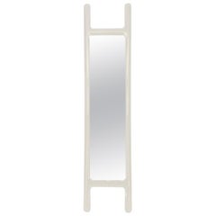 Abgebildeter Drab-Spiegel in weißer Ausführung von Zieta
