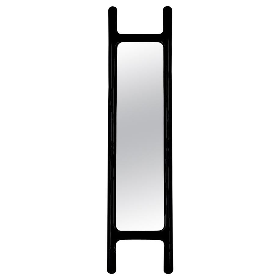 Stainless Steel Slab Floor Mirror by Home Studios for Sight Unseen x