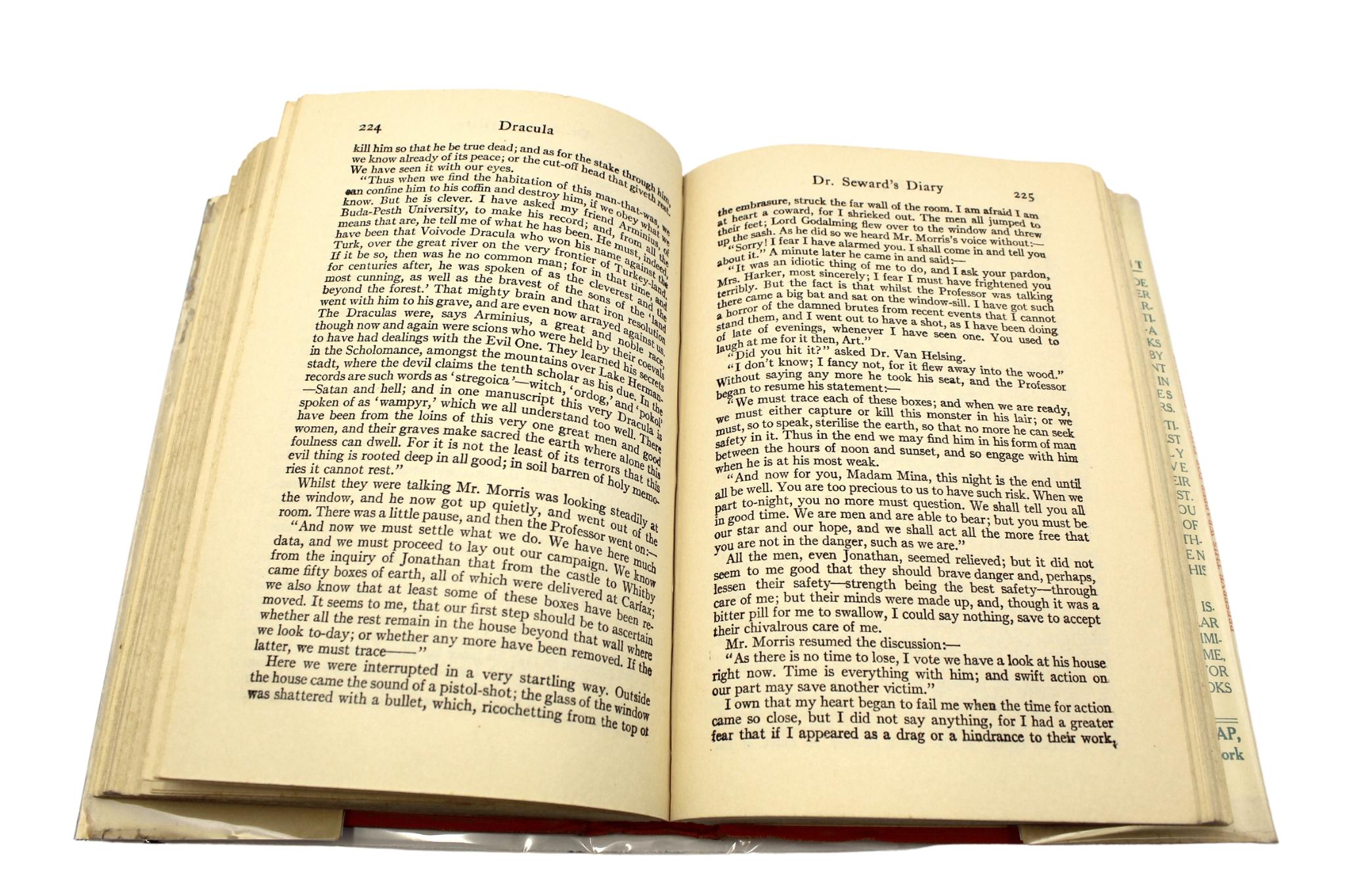 Dracula de Bram Stoker, première édition Grosset & Dunlap, 1927 en vente 3
