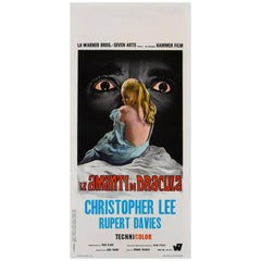 ""Dracula Has Risen from the Grave / Le Amanti Di Dracula" Italienisches Filmplakat