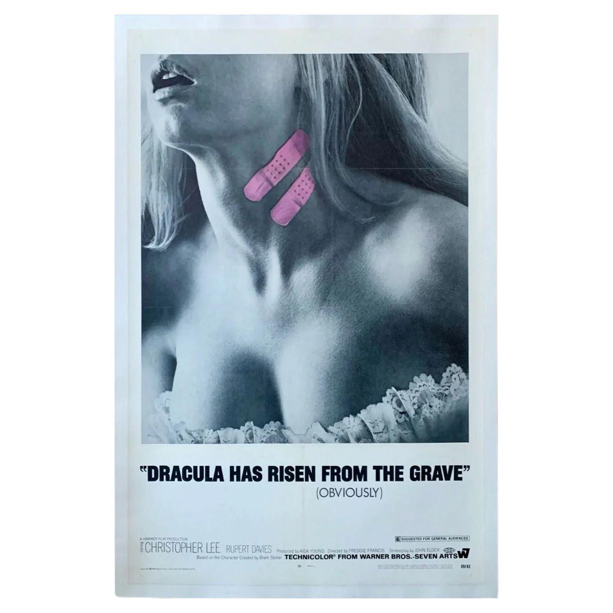 Dracula Has Risen From The Grave, Unframed Poster, 1969 For Sale