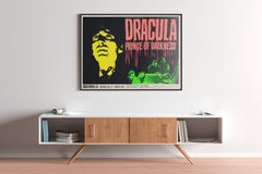 Dracula Prince of Darkness 1966 UK Quad Film Movie Poster, Chantrell