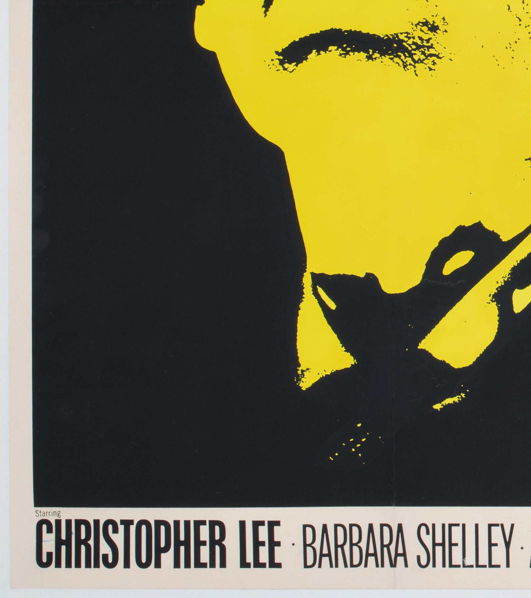 DRACULA PRINCE OF DARKNESS 1966 UK Quad-Filmplakat, Chantrell im Zustand „Hervorragend“ im Angebot in Bath, Somerset